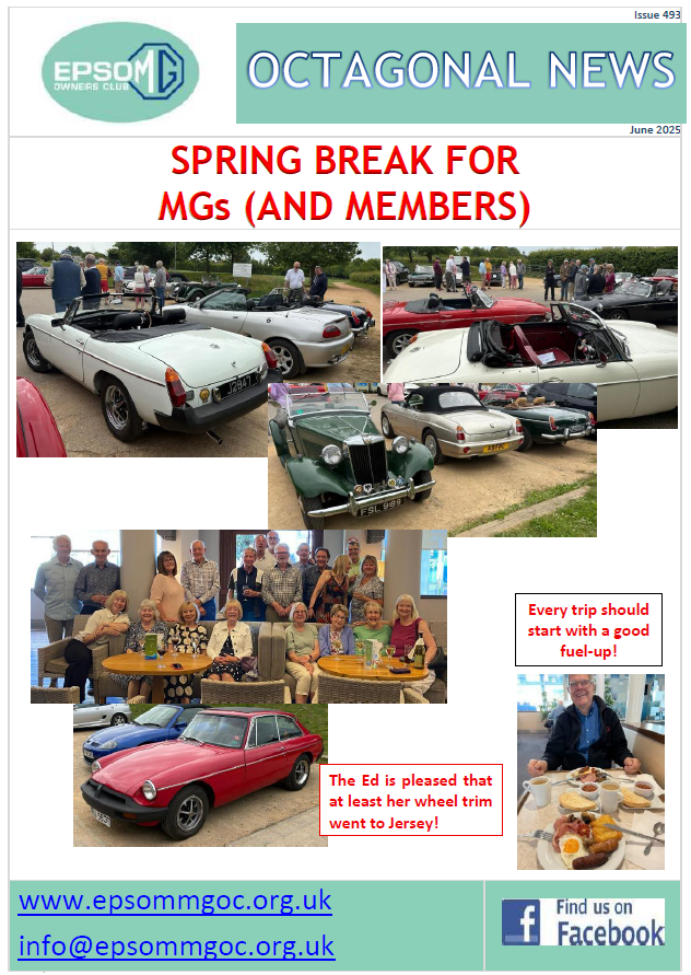 Epsom MGOC Newsletter