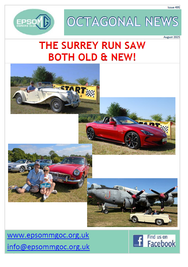 Epsom MGOC Newsletter