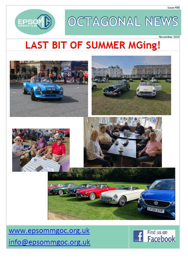 Epsom MGOC Newsletter