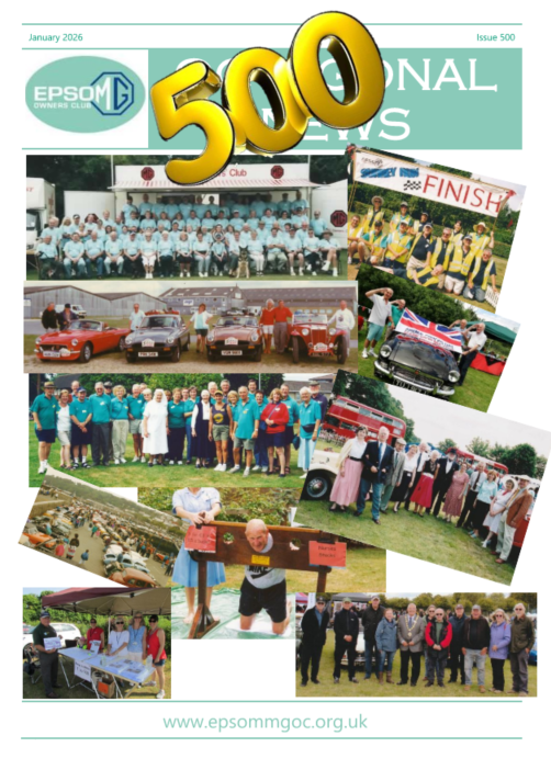 Epsom MGOC Newsletter